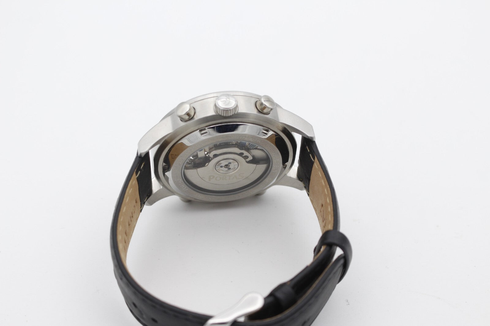 Portas PS33I-TY2503-01 Automatik Uhr Edelstahl Leder 45 mm