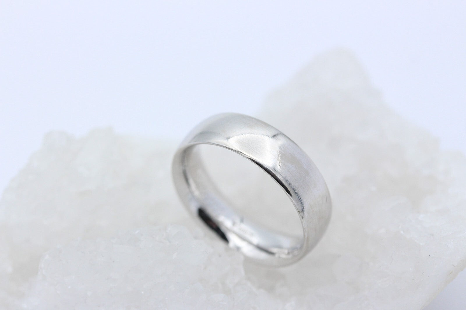 Christian Bauer Hochwertiger Massiver 585 / 14K Weißgold Ring Trauring Ehering